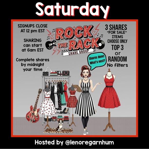 CLOSED Saturday, March 21, Rock the Rack share group - Picture 3 of 14